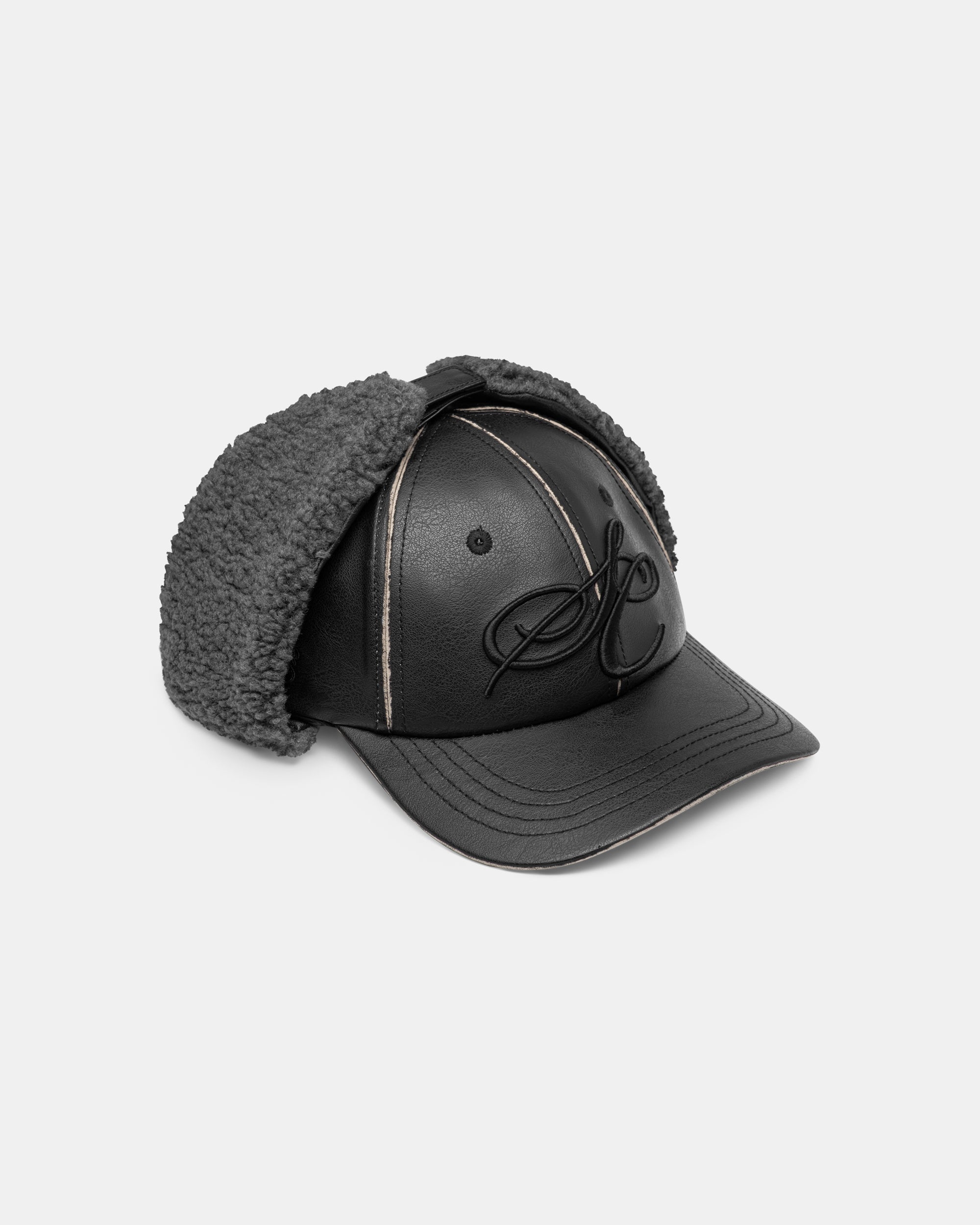 Dog-Ear Cap Sort Faux-leather